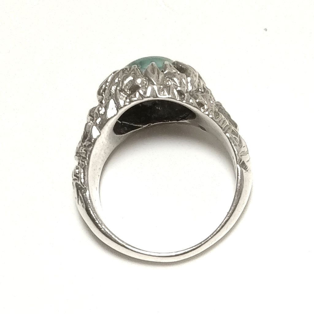 ANELLO ETNICO in argento 925 ANELLO artigianale Turchese | GIOIELLI IN ARGENTO