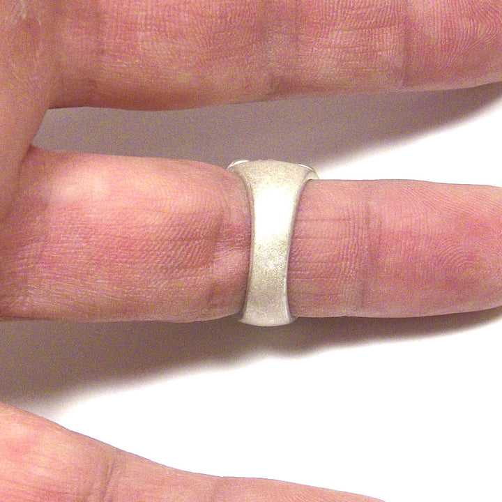 ANELLO GRANATO e argento 925