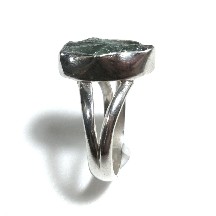ANELLO artigianale in argento 925 Anello con pietra Acquamarina | GIOIELLI IN ARGENTO