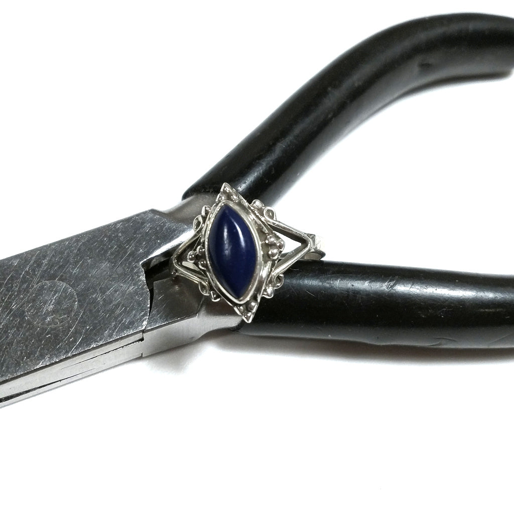ANELLO ETNICO in argento 925 con Lapislazzuli | GIOIELLI IN ARGENTO