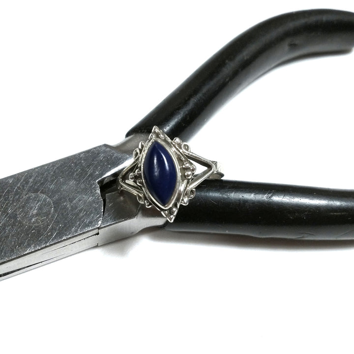 ANELLO ETNICO in argento 925 con Lapislazzuli | GIOIELLI IN ARGENTO