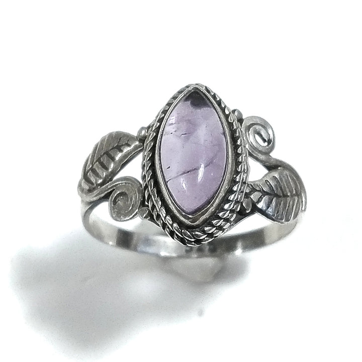 Anello con pietra in argento 925 con Corniola, Ametista, Occhio di tigre