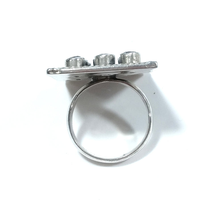 ANELLO ETNICO in argento 925 Anello con pietra Ametista | GIOIELLI ETNICI