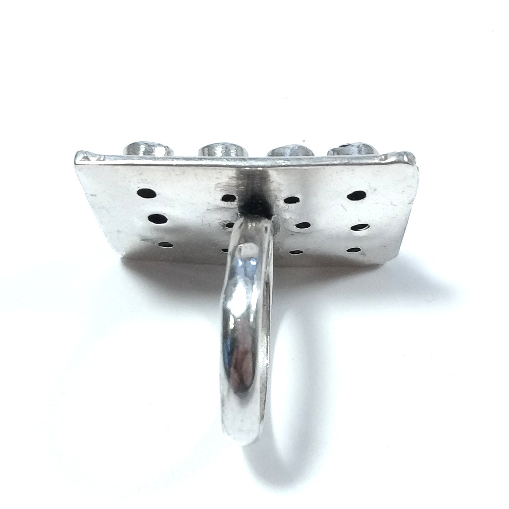 ANELLO ETNICO in argento 925 Anello con pietra Ametista | GIOIELLI ETNICI