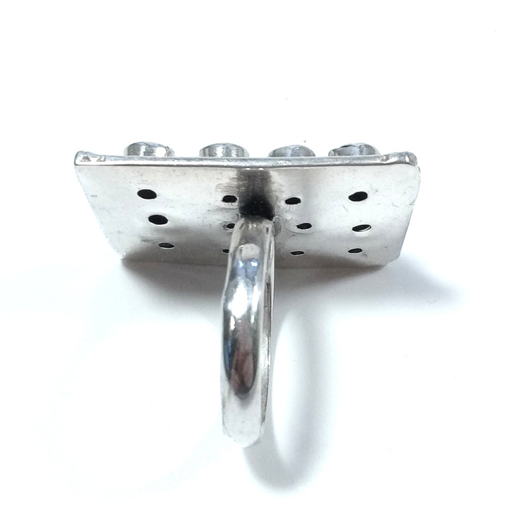 ANELLO ETNICO in argento 925 Anello con pietra Ametista | GIOIELLI ETNICI