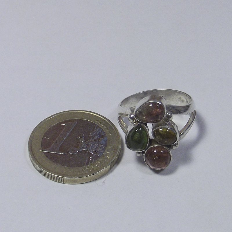 ANELLO Tormalina e argento