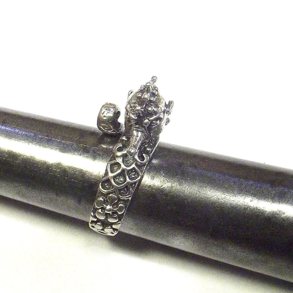Anello argento 925 con cavalluccio marino - HIPPOS