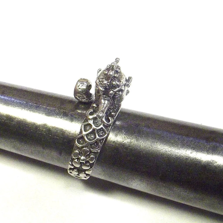 Anello argento 925 con cavalluccio marino - HIPPOS