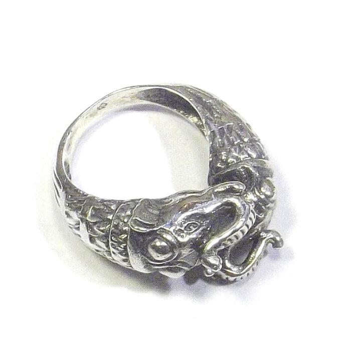 Anello in argento 925 testa di ELEFANTE - contrariè