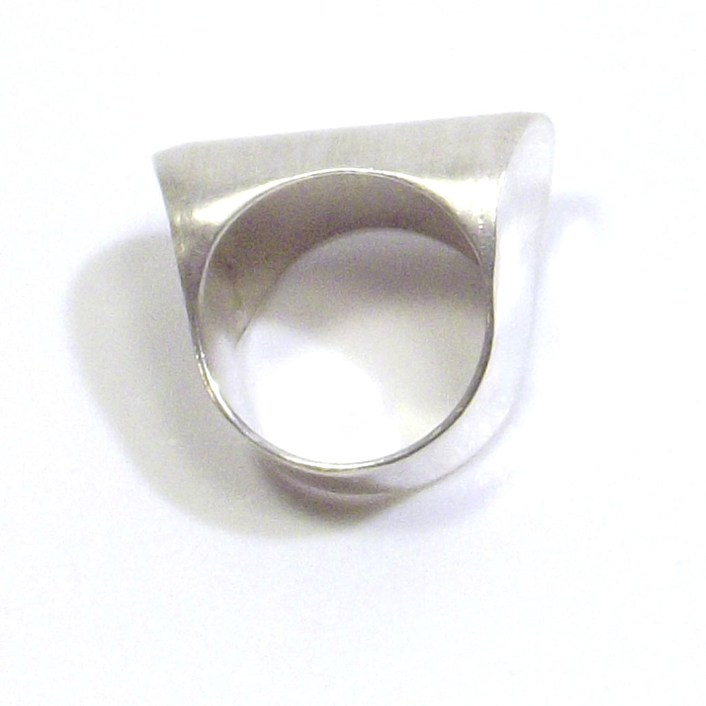 Anello in argento 925 satinato - LORY