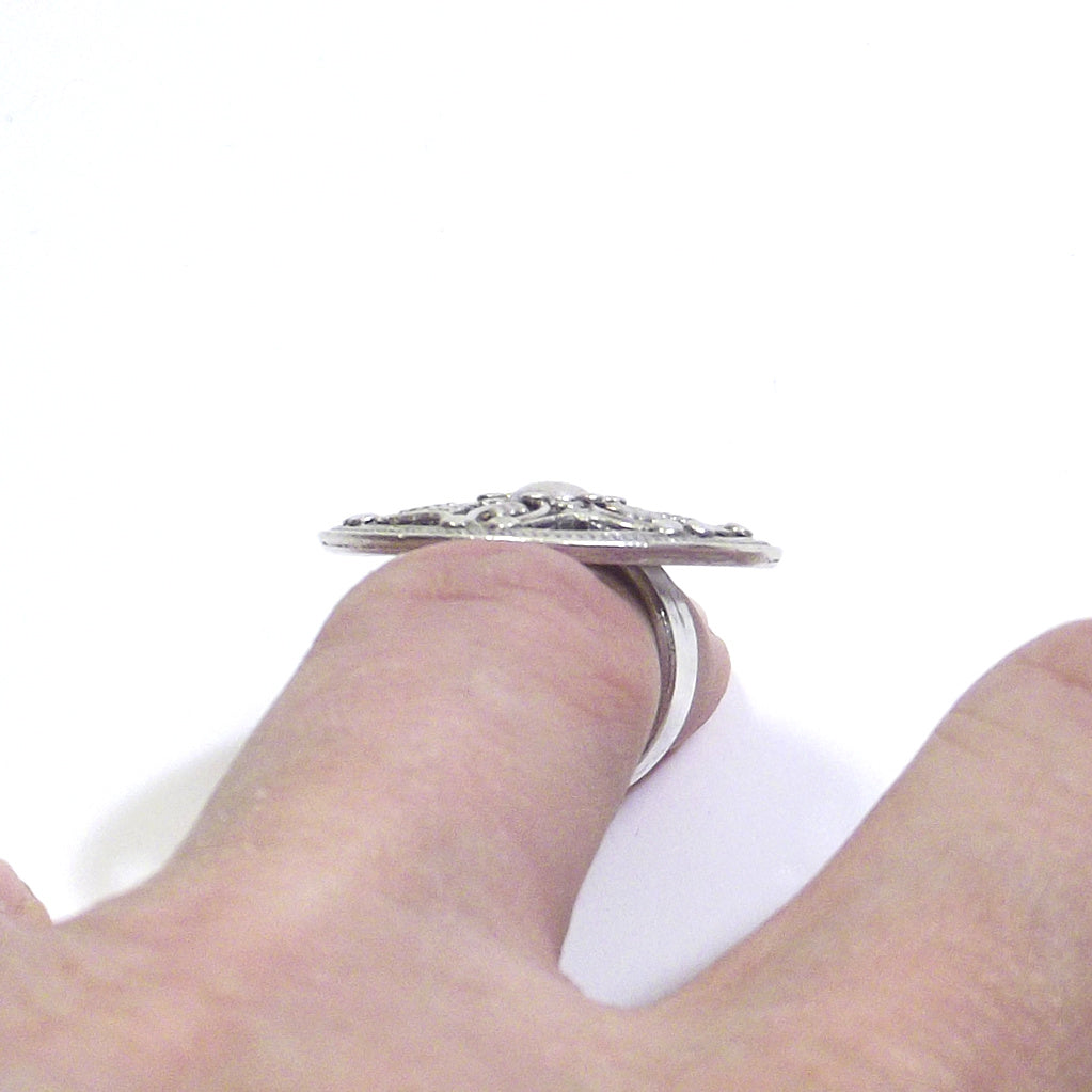 Anello ETNICO in argento Desert Star