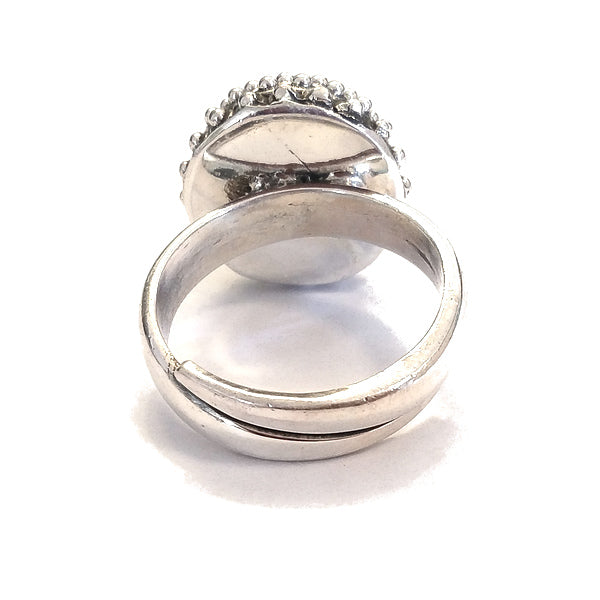ANELLO etnico BIMALA in argento 925 ANELLO artigianale | ANELLO ARGENTO