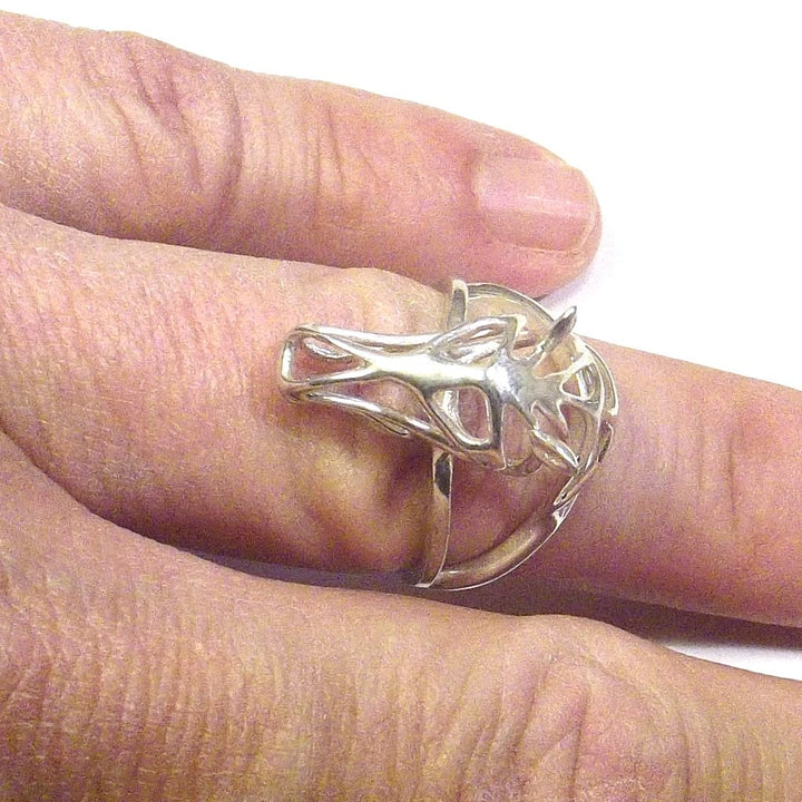 Anello in argento 925 testa di cavallo - CHEVAL