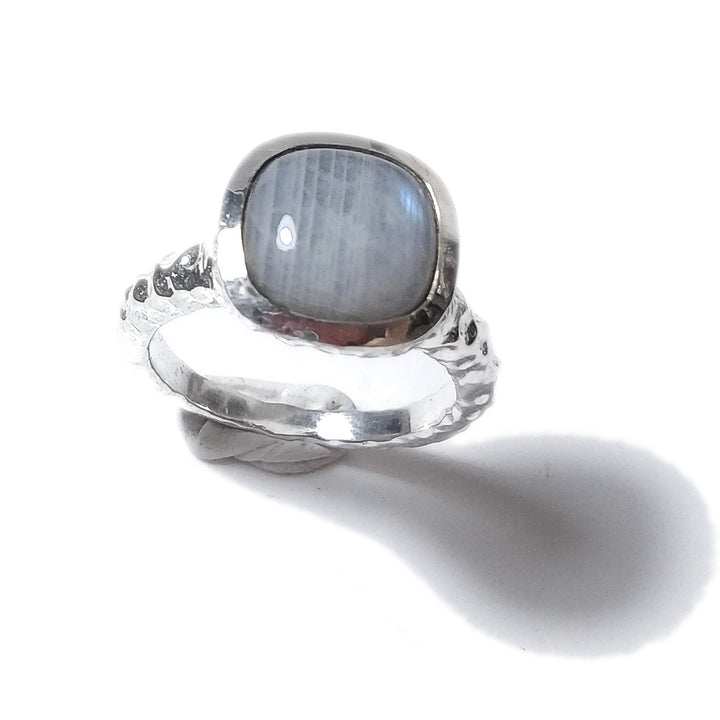 Anello con pietra in argento 925 - ANGEL pietra di luna