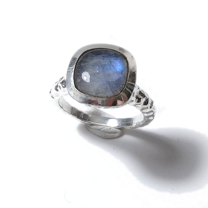Anello con pietra in argento 925 - ANGEL