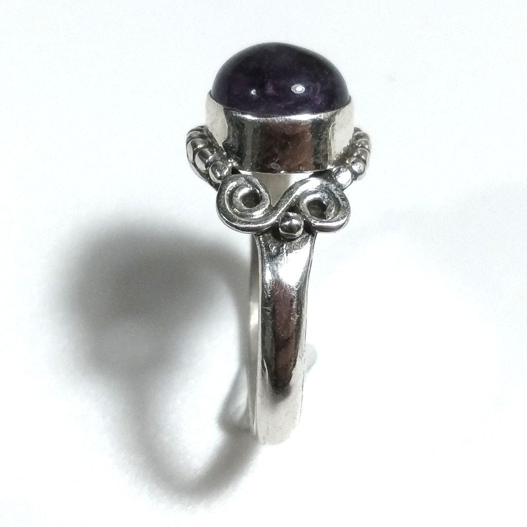 Anello con pietra in argento 925 con AGATA VERDE | Gioielli in argento ARTIGIANALI