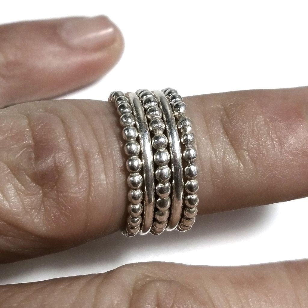 Anello fascia in argento 925 ANELLO artigianale | GIOIELLI IN ARGENTO | ANTISTRESS