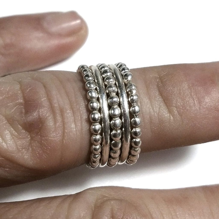 Anello fascia in argento 925 ANELLO artigianale | GIOIELLI IN ARGENTO | ANTISTRESS
