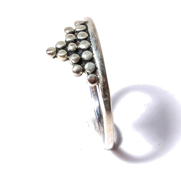 ANELLO CHANDA in argento 925 ANELLO artigianale | GIOIELLI ARGENTO | BOHO