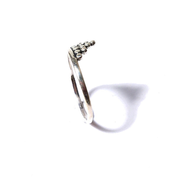 ANELLO CHANDA in argento 925 ANELLO artigianale | GIOIELLI ARGENTO | BOHO