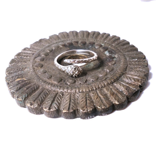 Anello con serpente in argento 925 - DEVYA