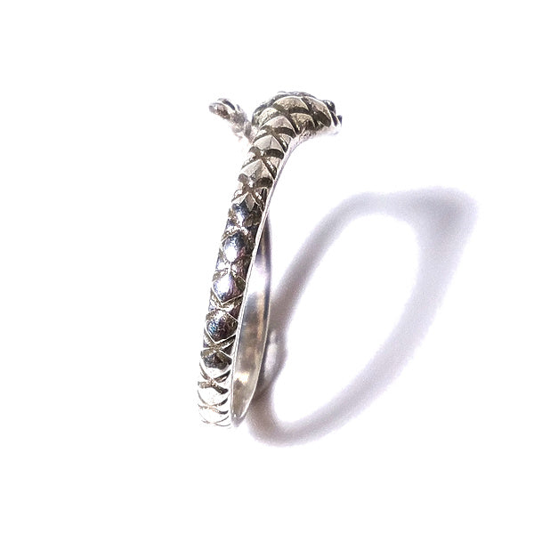 Anello con serpente in argento 925 - DEVYA