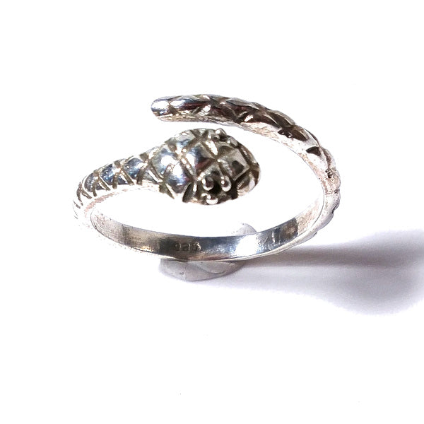 Anello con serpente in argento 925 - DEVYA