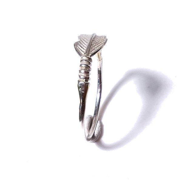 ANELLO PIUMA in argento 925 artigianale - MAYA