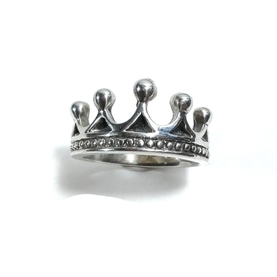 Anello fascia in argento 925 ANELLO artigianale | CORONA