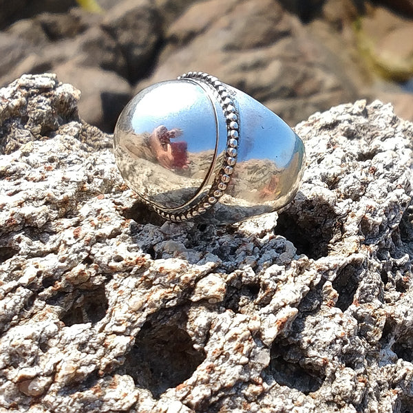 ANELLO etnico LADLI in argento 925 ANELLO artigianale | ANELLO ARGENTO