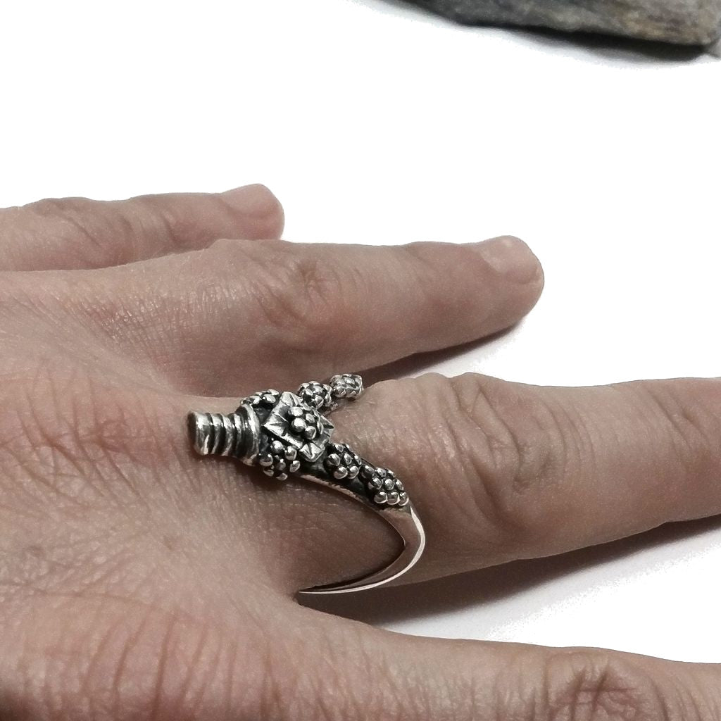 ANELLO etnico in argento 925 | Gioielli etnici | Fede indiana