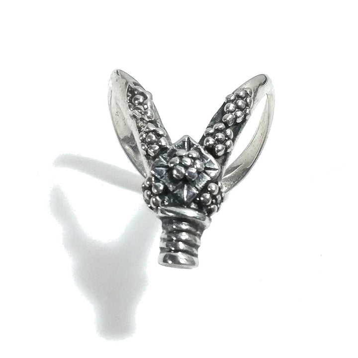 ANELLO etnico in argento 925 | Gioielli etnici | Fede indiana