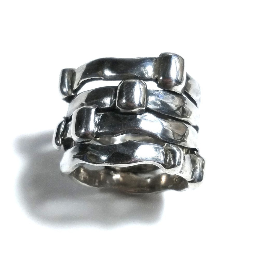 ANELLO artigianale in argento 925 Anello fascia | GIOIELLI IN ARGENTO