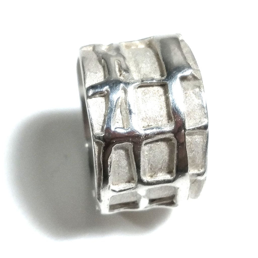 Anello fascia in argento 925 Anello d'argento - NEMO