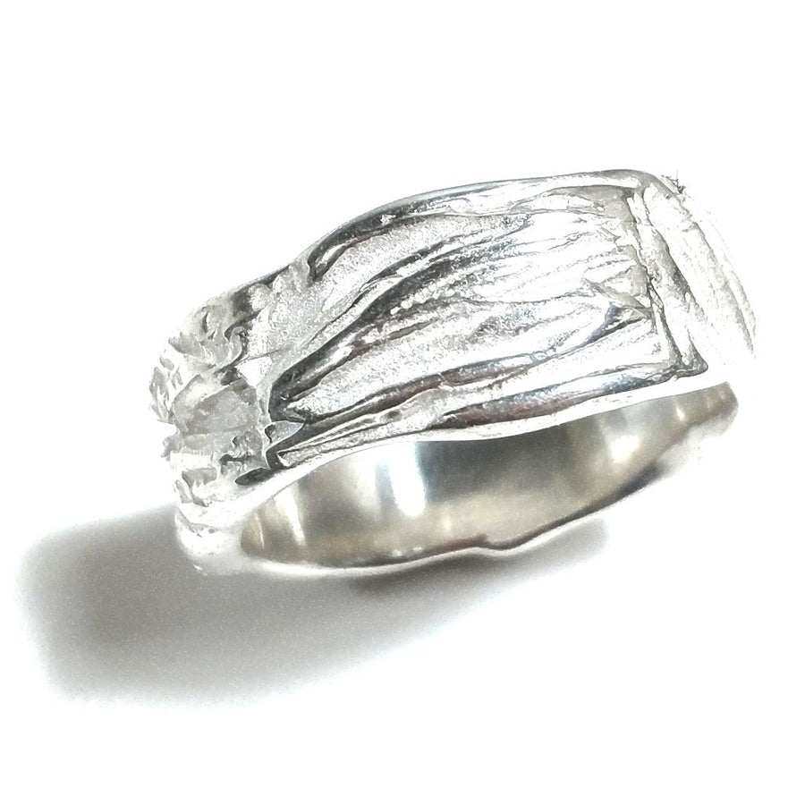 Anello fascia in argento 925 Anello d'argento | GIOIELLI ARGENTO | FASCIA satinata