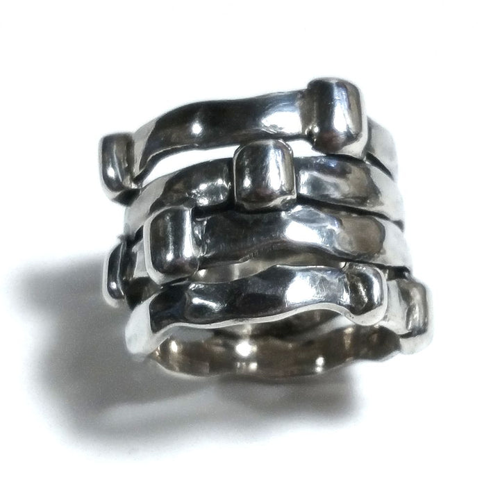 ANELLO artigianale in argento 925 Anello fascia | GIOIELLI IN ARGENTO