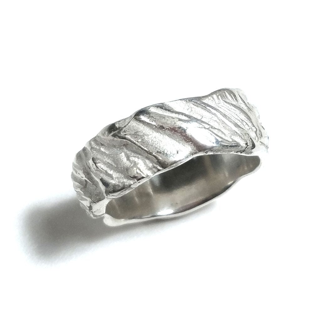 Anello fascia in argento 925 Anello d'argento | GIOIELLI ARGENTO | FASCIA satinata