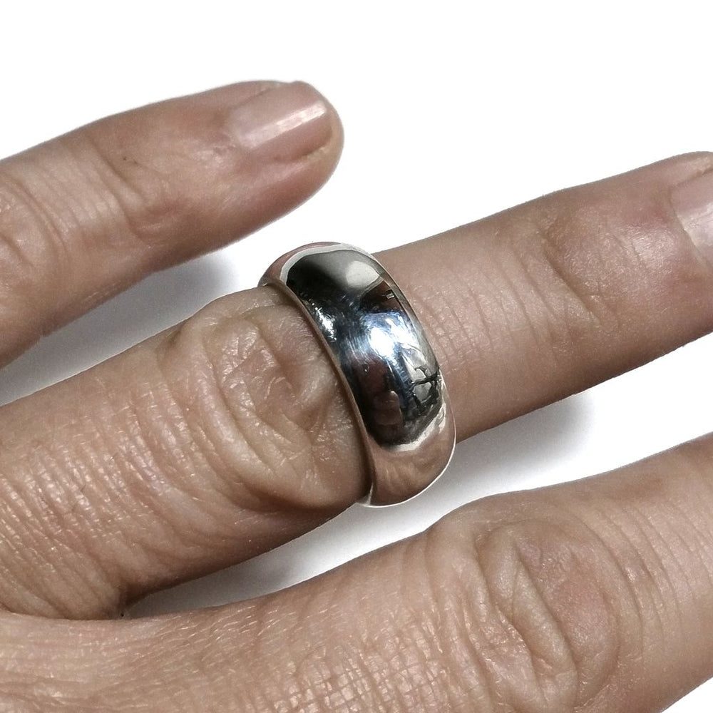 Anello fascia in argento 925 Anello d'argento | GIOIELLI IN ARGENTO