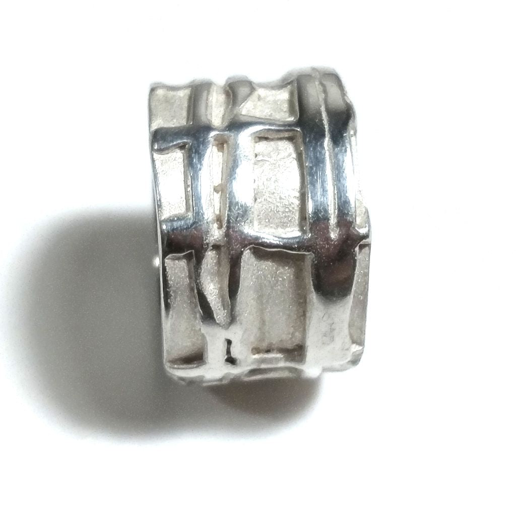 Anello fascia in argento 925 Anello d'argento - NEMO