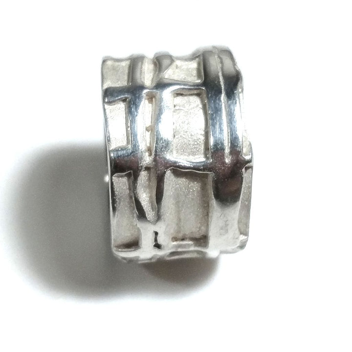Anello fascia in argento 925 Anello d'argento - NEMO