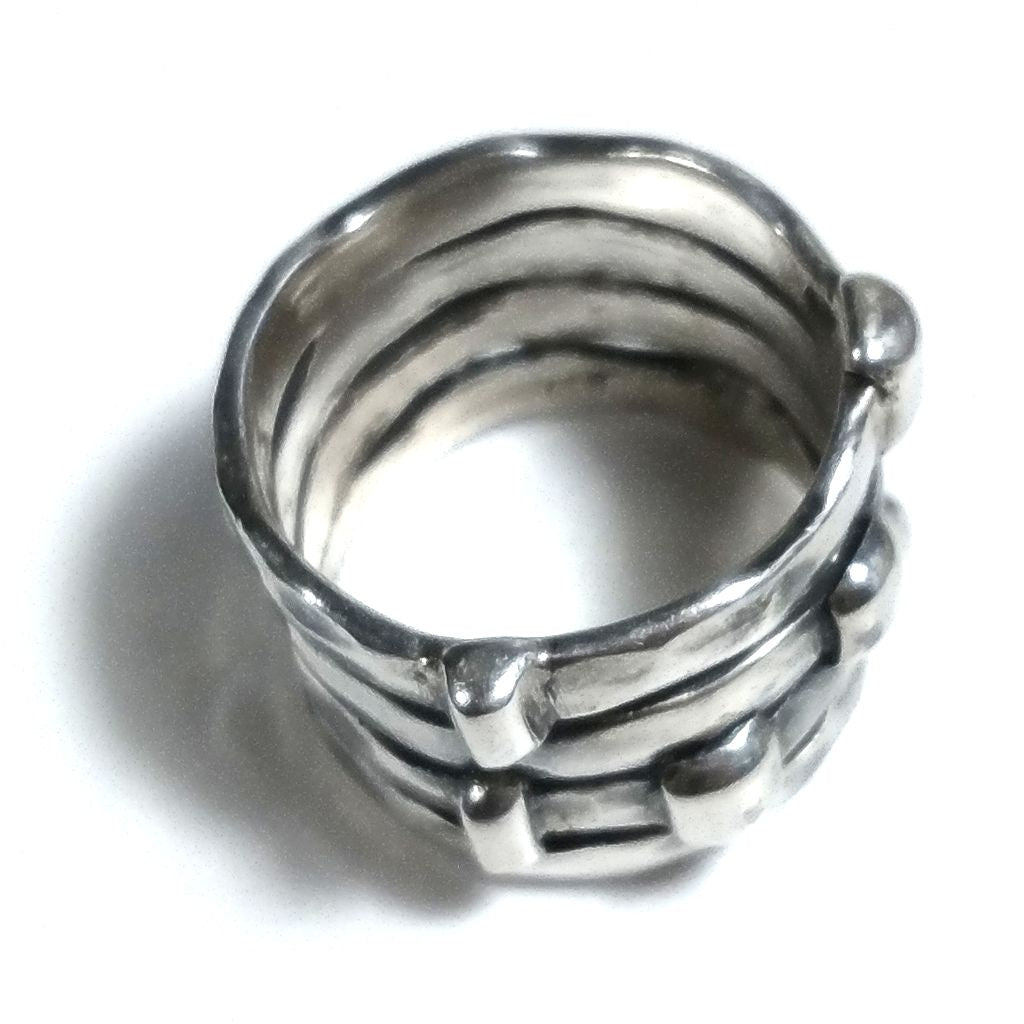 ANELLO artigianale in argento 925 Anello fascia | GIOIELLI IN ARGENTO