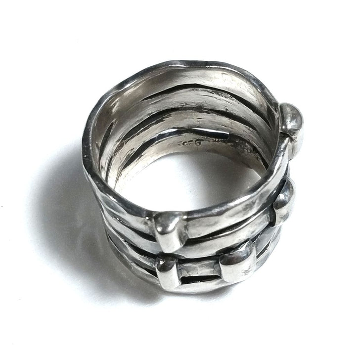 ANELLO artigianale in argento 925 Anello fascia | GIOIELLI IN ARGENTO