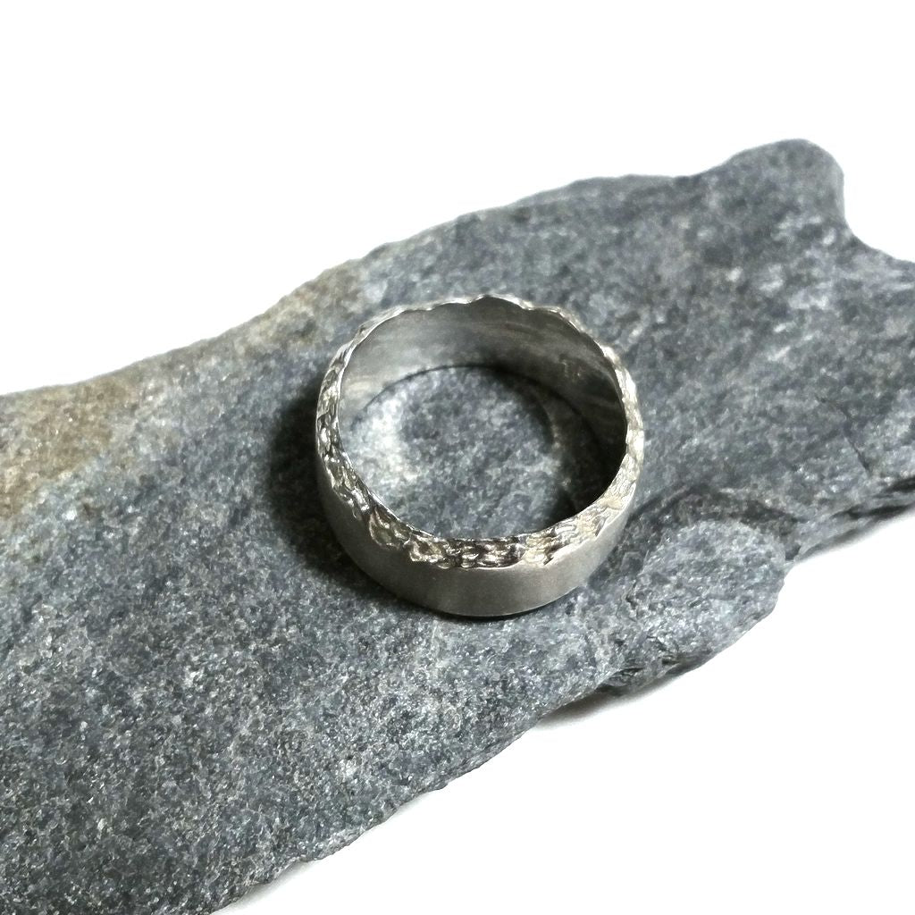 Anello fascia in argento 925 Anello d'argento | GIOIELLI ARGENTO | FASCIA satinata