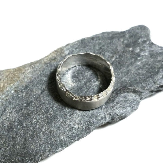 Anello fascia in argento 925 Anello d'argento | GIOIELLI ARGENTO | FASCIA satinata