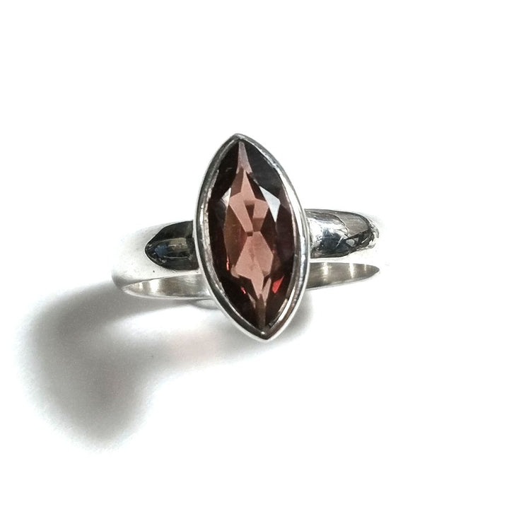 Handcrafted 925 silver RING Aquamarine silver ring
