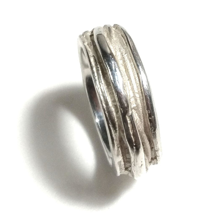 Anello fascia in argento 925 Anello d'argento | GIOIELLI ARGENTO | FASCIA satinata