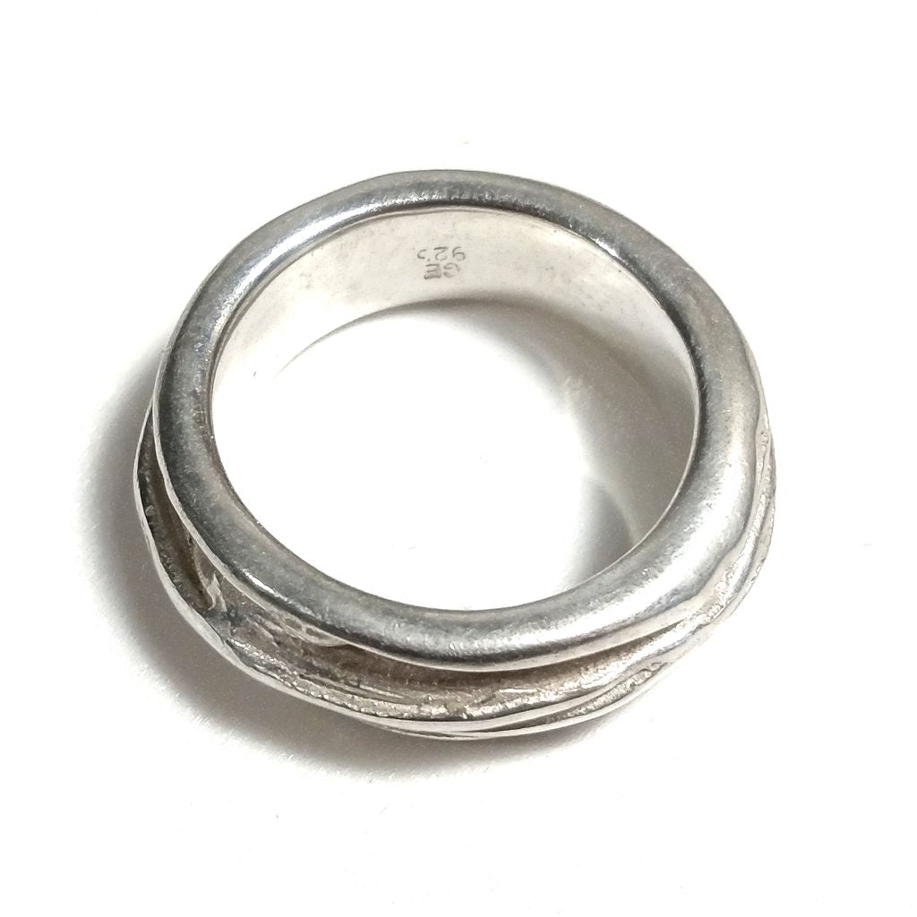 Anello fascia in argento 925 Anello d'argento | GIOIELLI ARGENTO | FASCIA satinata