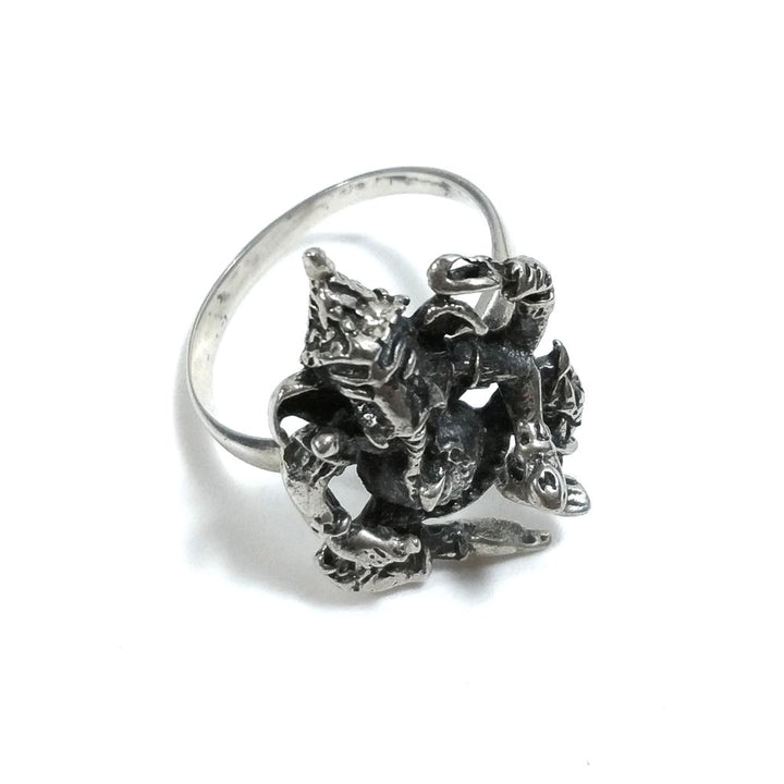 ANELLO ETNICO in argento 925 con GANESH | GIOIELLI ETNICI