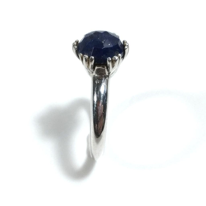 ANELLO artigianale in argento 925 con Lapislazzuli | GIOIELLI CON PIETRE