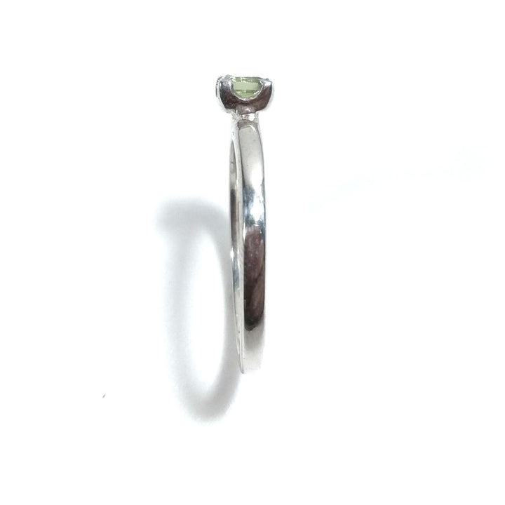 ANELLO artigianale in argento 925 Anello con Peridoto | GIOIELLI IN ARGENTO